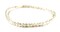 TheBeadChest Gold Patterned Rice Beads 6x3mm Oval Brass 24 Inch Strand